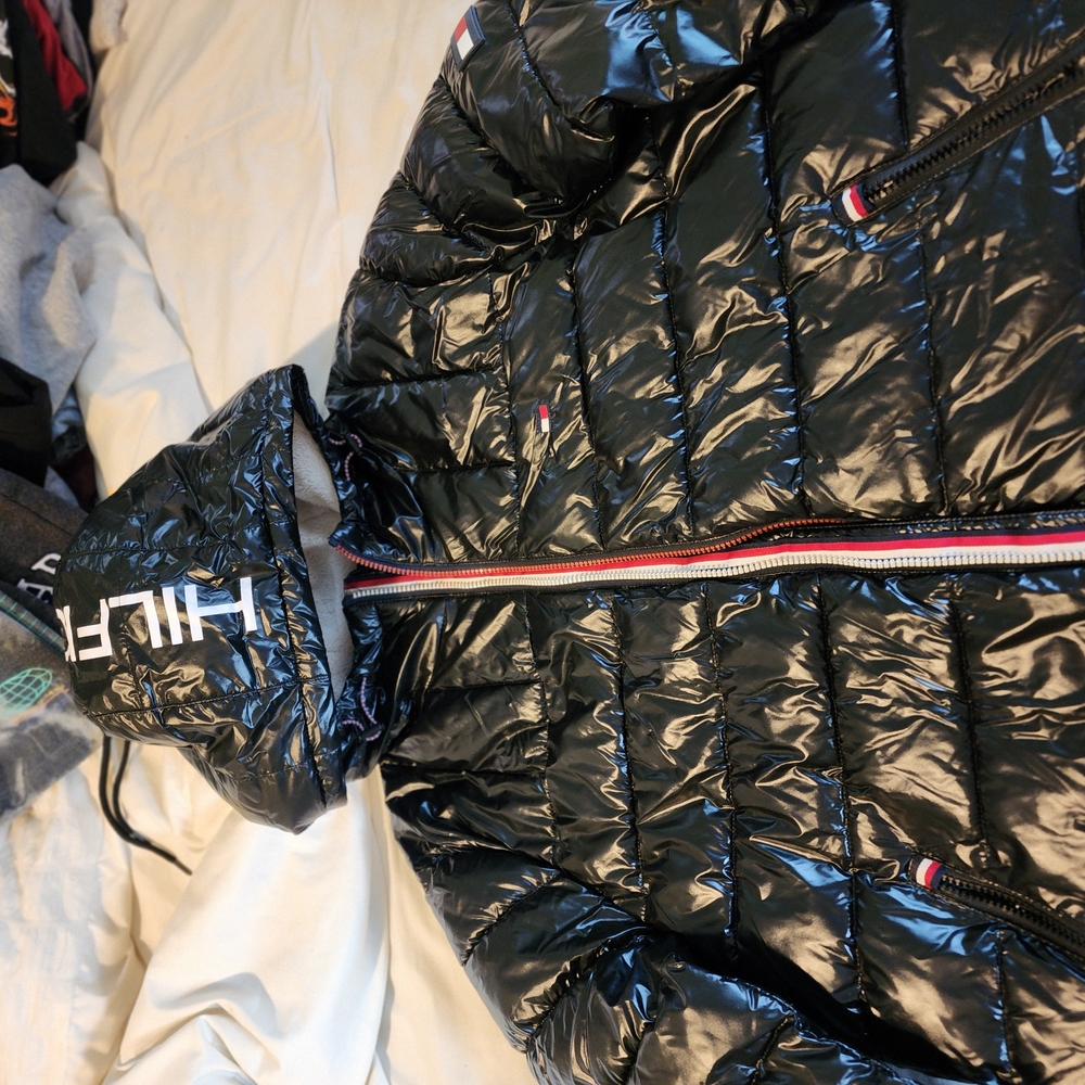 Tommy Hilfiger Black Puffer Jacket for Men